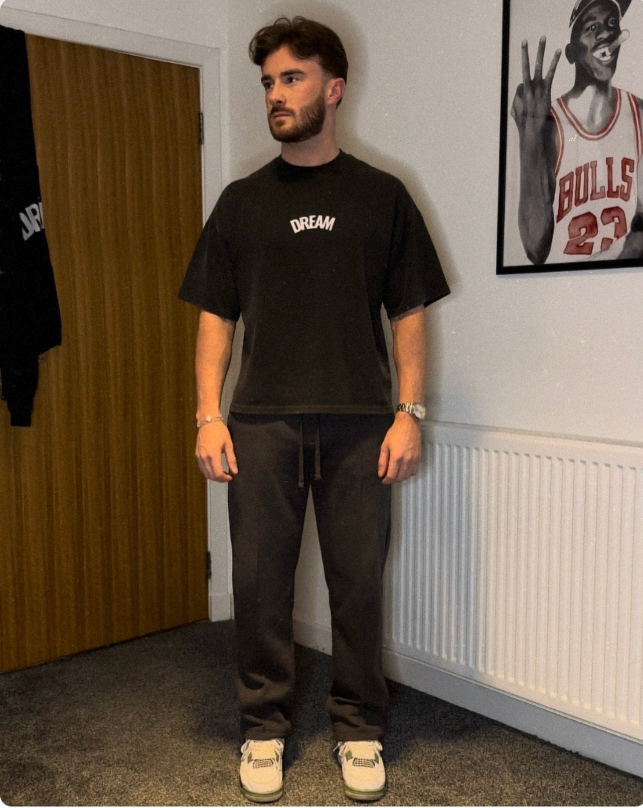 DREAM Boxy Fit Heavyweight T-shirt - Vintage Black