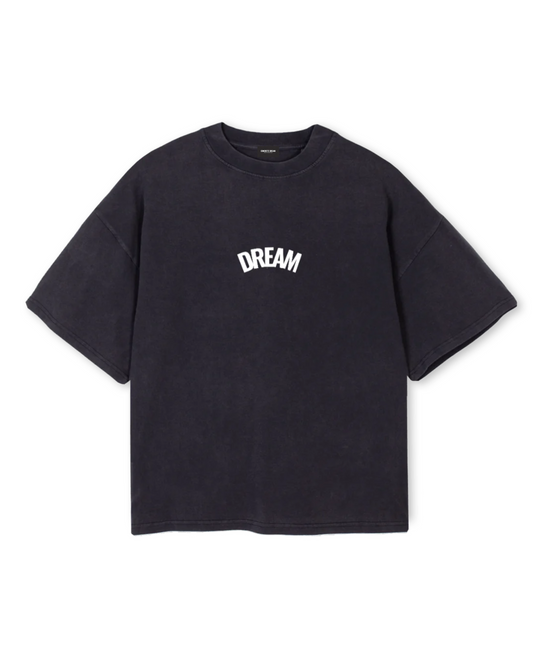 DREAM Boxy Fit Heavyweight T-shirt - Vintage Black